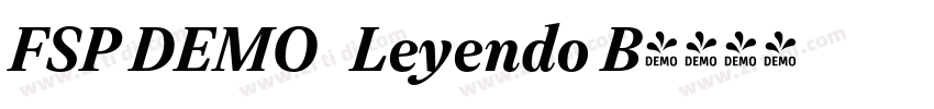 FSP DEMO   Leyendo B字体转换